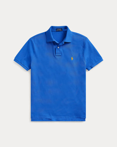 Ralph Lauren The Iconic Mesh Polo Shirt | New Iris Blue