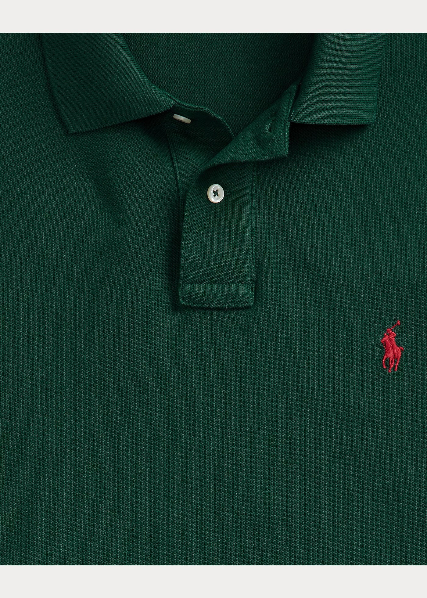 Ralph Lauren The Iconic Mesh Polo Shirt | College Green