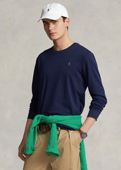 Ralph Lauren Custom Slim Fit Soft Cotton T-Shirt | French Navy