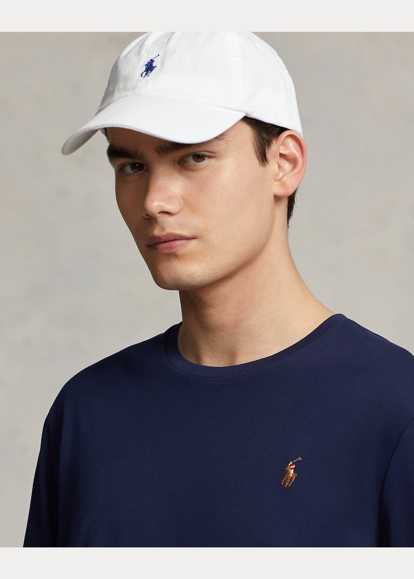 Ralph Lauren Custom Slim Fit Soft Cotton T-Shirt | French Navy