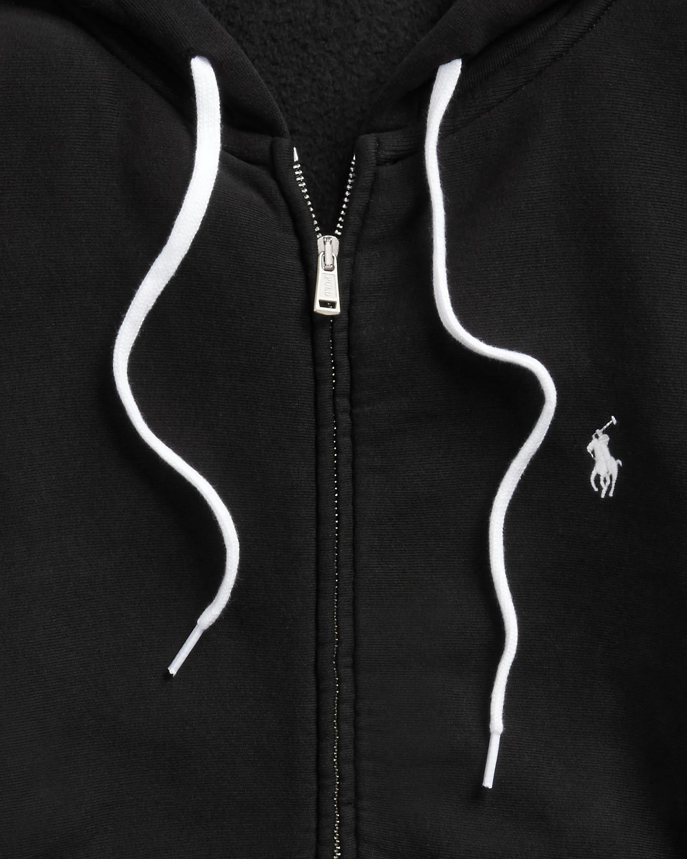 Ralph Lauren Fleece Full-Zip Hoodie | Black