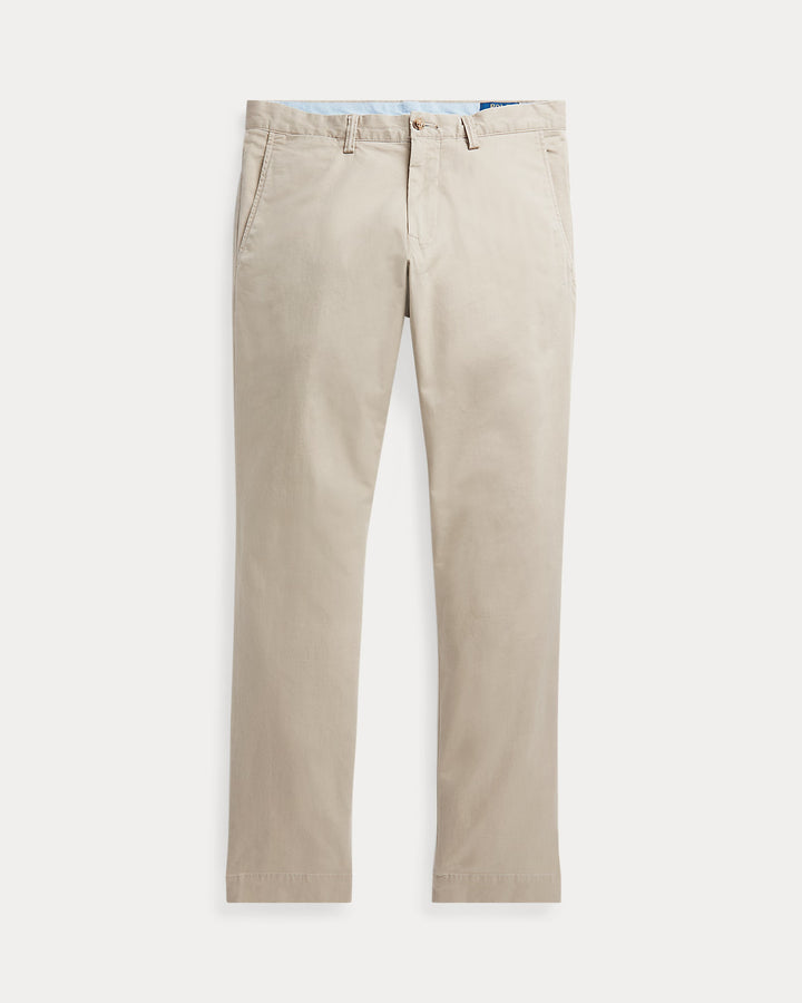 Ralph Lauren Washed Stretch Slim Fit Chino Trouser | Surrey Tan