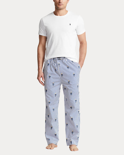 Ralph Lauren Cotton Jersey Sleep Shirt | White
