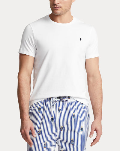 Ralph Lauren Cotton Jersey Sleep Shirt | White