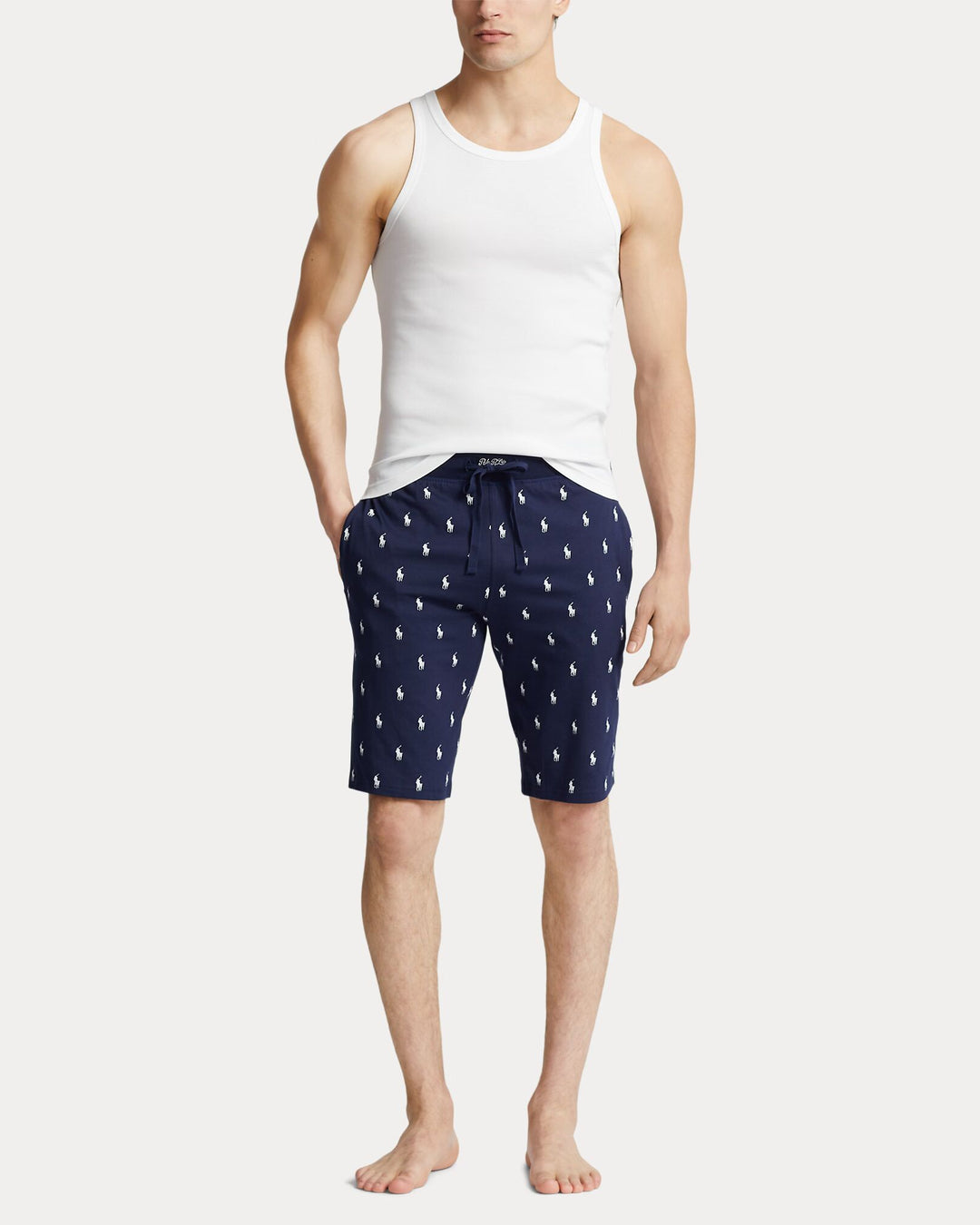 Ralph Lauren Classic Tank Undershirt 2-Pack | White