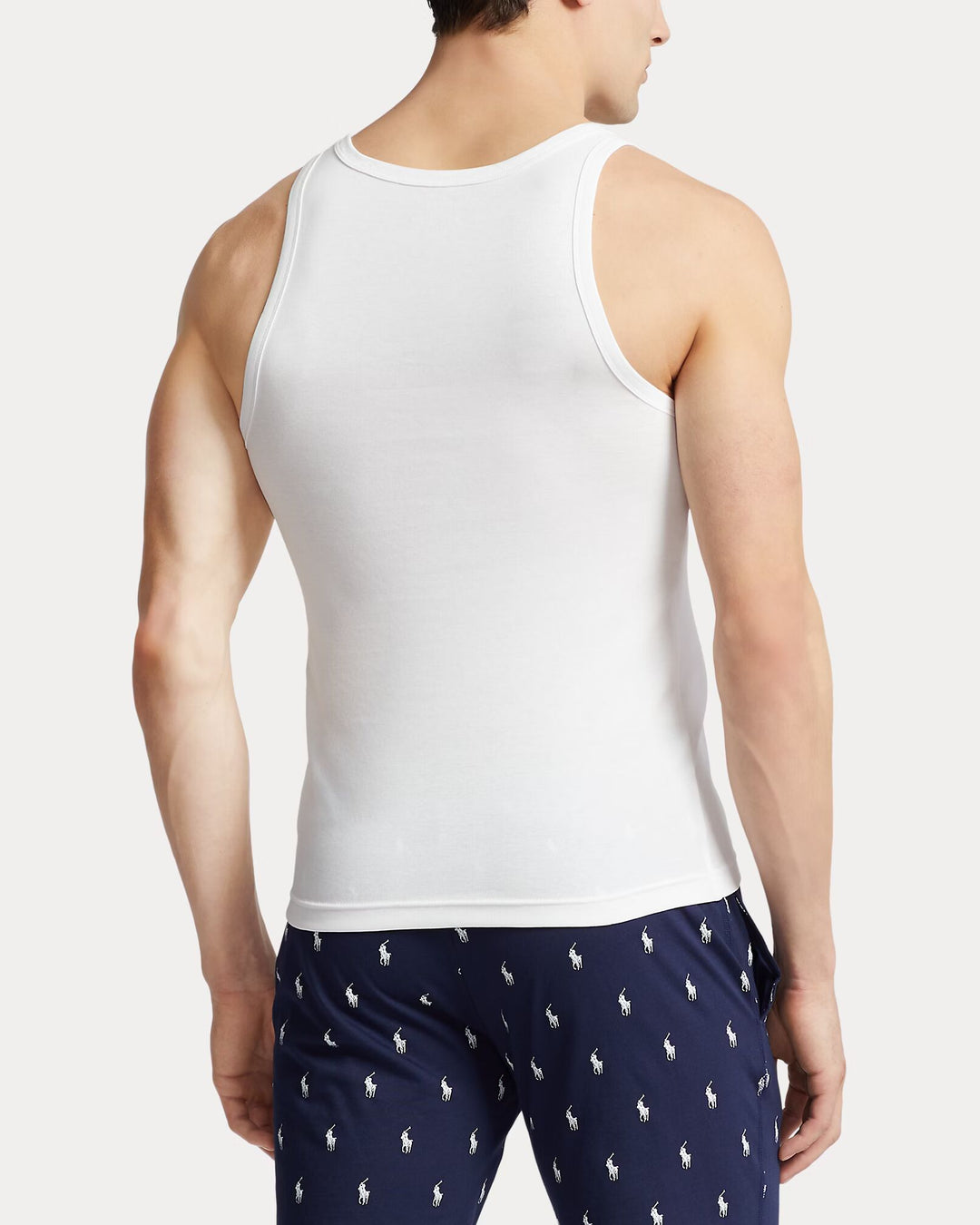 Ralph Lauren Classic Tank Undershirt 2-Pack | White