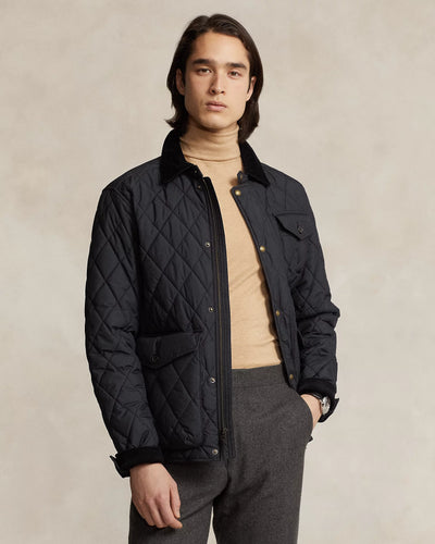 Ralph Lauren The Beaton Quilted Jacket | Black