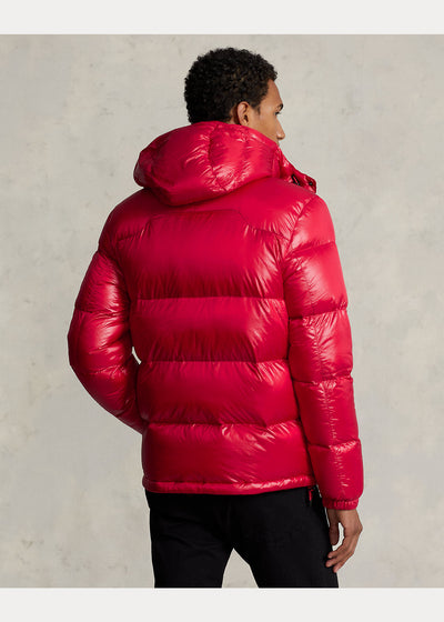 Ralph Lauren The Gorham Glossed Down Jacket | Red