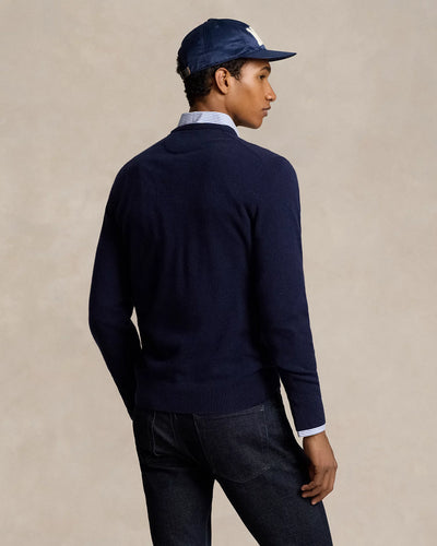 Ralph Lauren Wool Crewneck Jumper | Hunter Navy