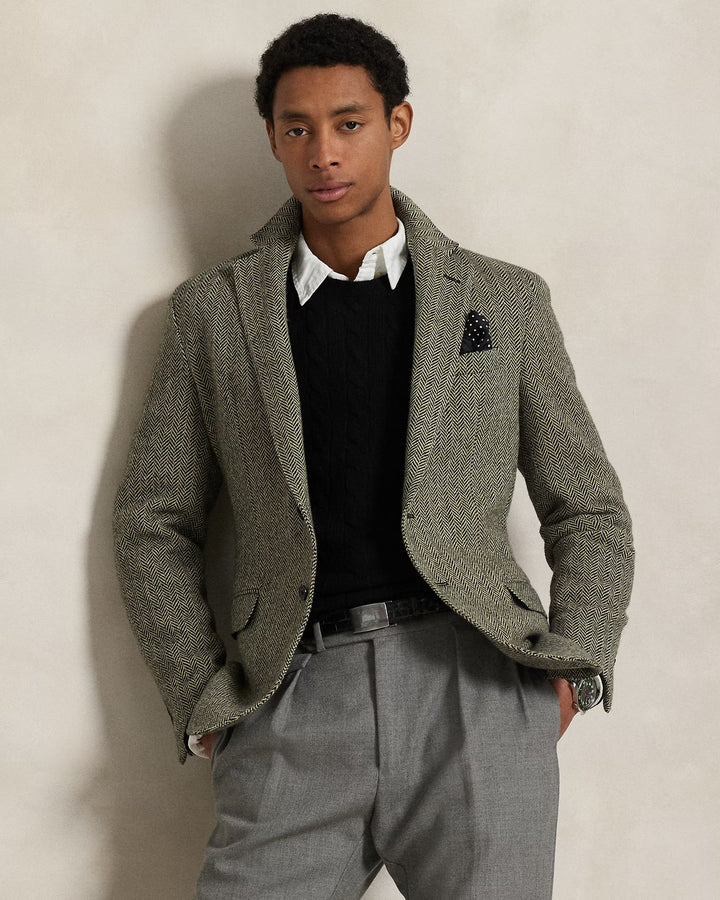 Ralph Lauren Cable-Knit Wool-Cashmere Jumper | Black