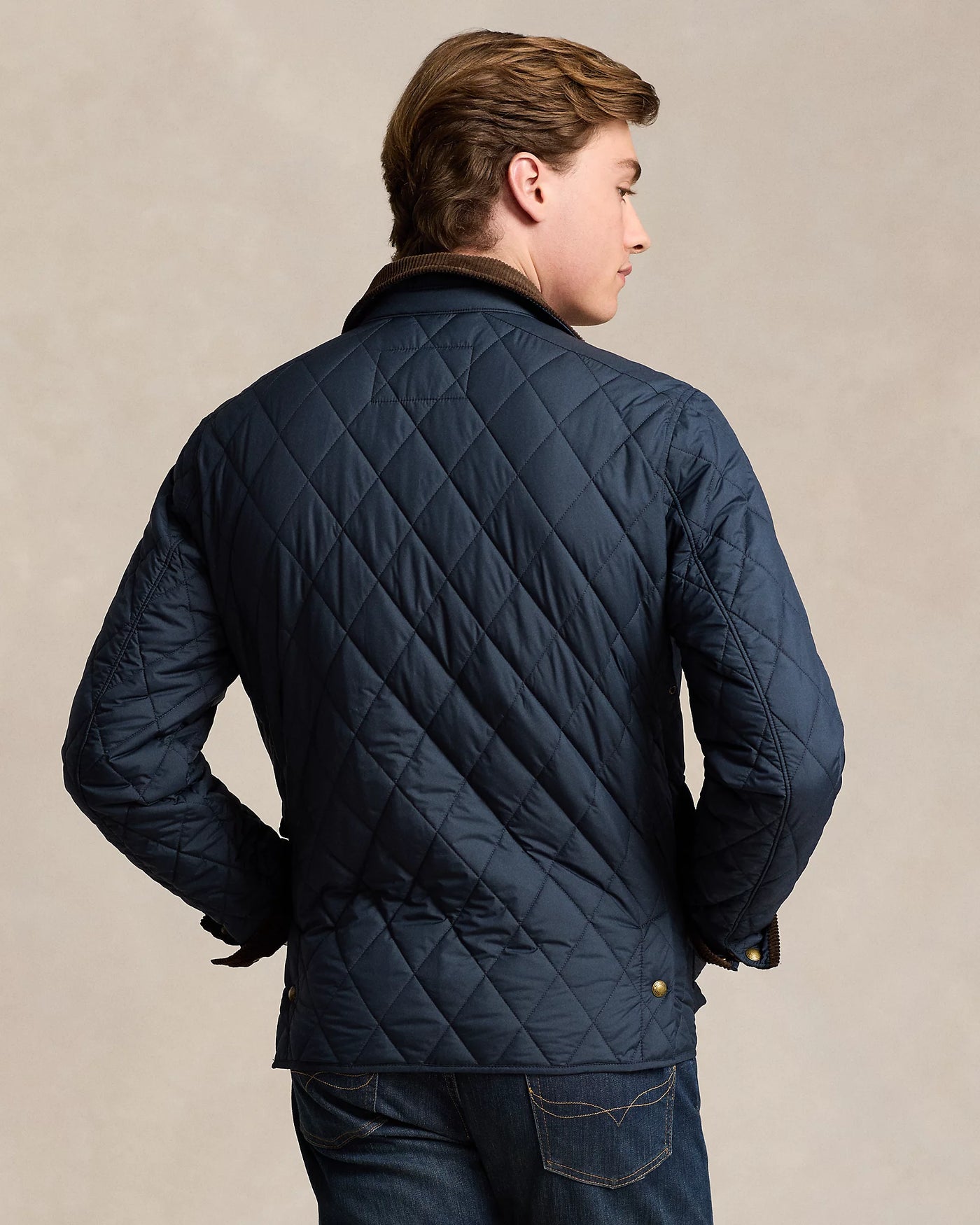 Ralph Lauren The Beaton Quilted Jacket | College Navy