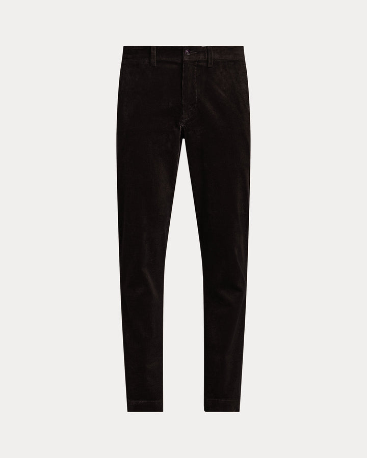 Ralph Lauren Stretch Straight Fit Corduroy Trouser | Black
