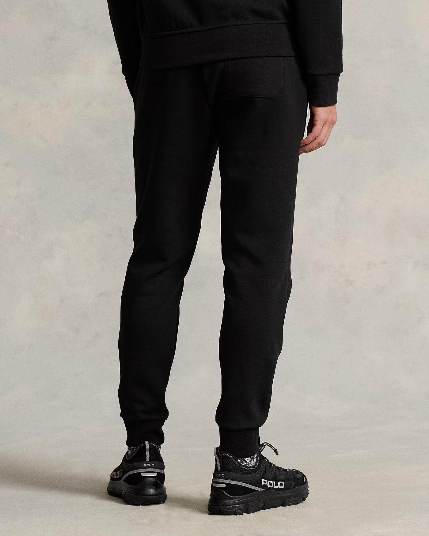 Ralph Lauren Double-Knit Jogging Bottom | Black