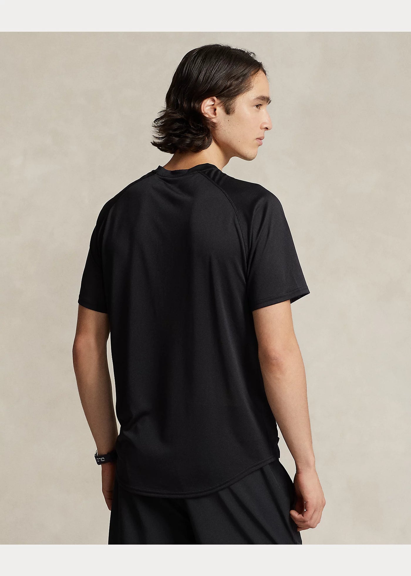 Ralph Lauren Performance Jersey Crew Neck T-Shirt | Black