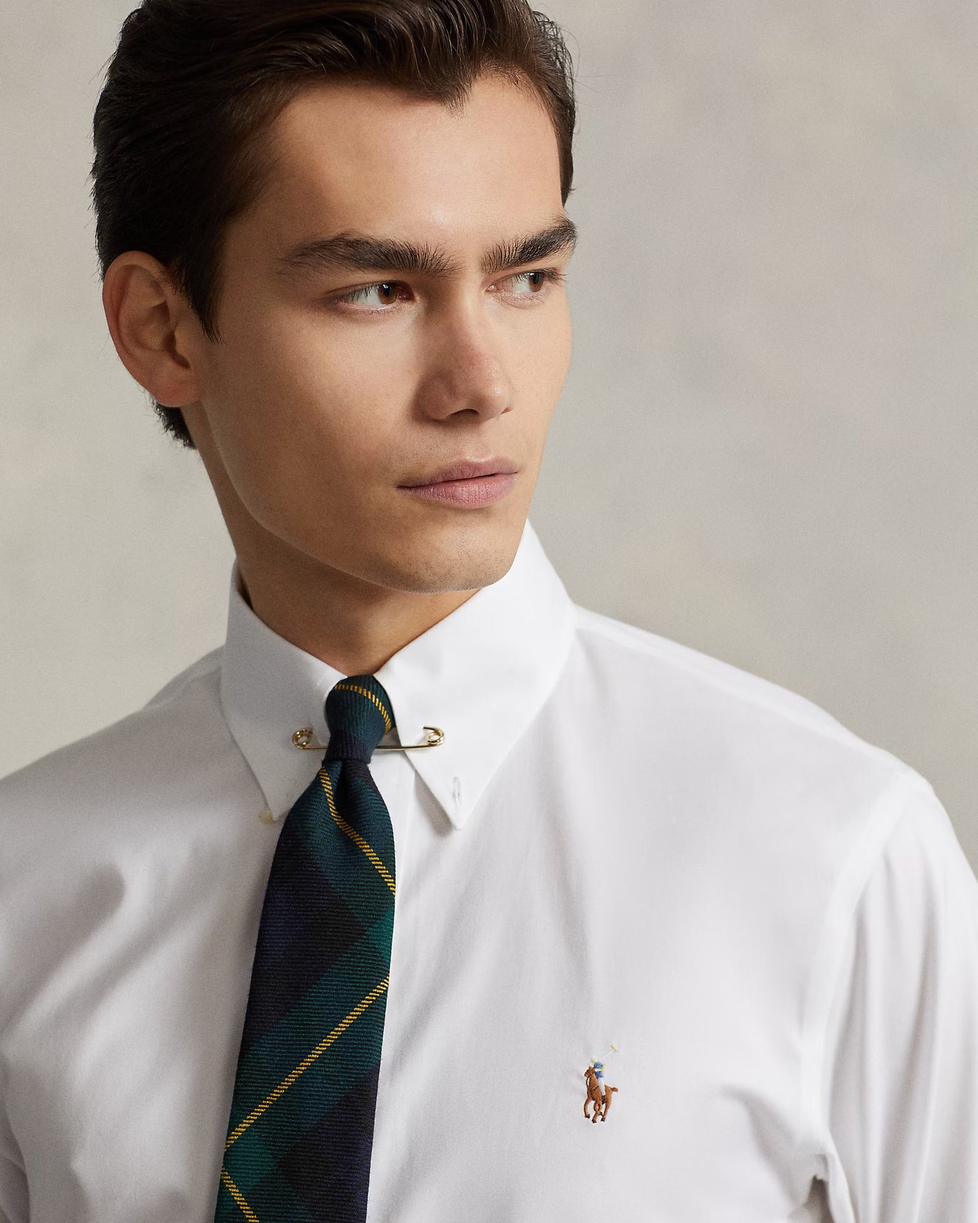 Ralph Lauren Custom Fit Oxford Shirt | White