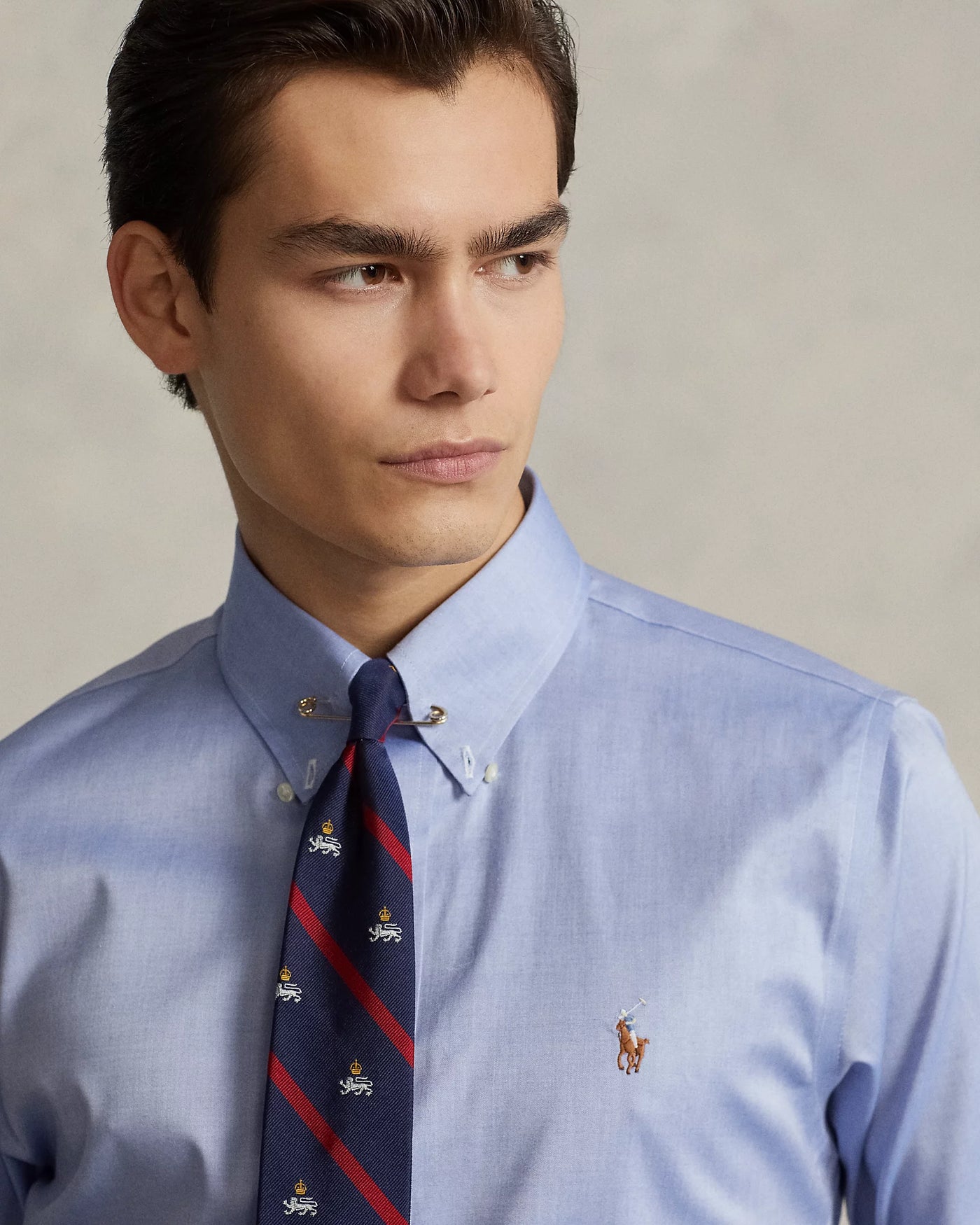 Ralph Lauren Custom Fit Oxford Shirt | True Blue