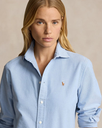 Ralph Lauren Slim Fit Oxford Shirt | Blue