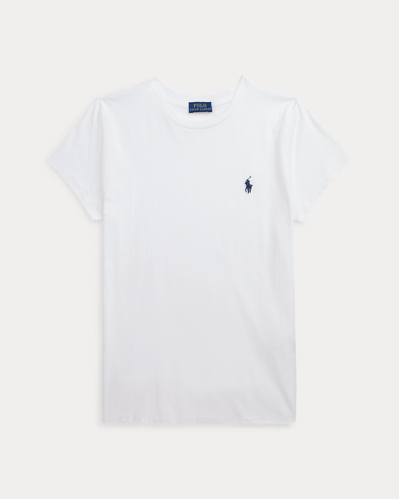 Ralph Lauren Cotton Jersey Crewneck T-Shirt | White