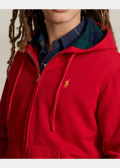 Ralph Lauren The RL Fleece Full-Zip Hoodie | Red
