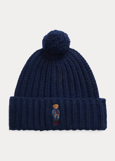 Ralph Lauren Wool Beanie | Hunter Navy