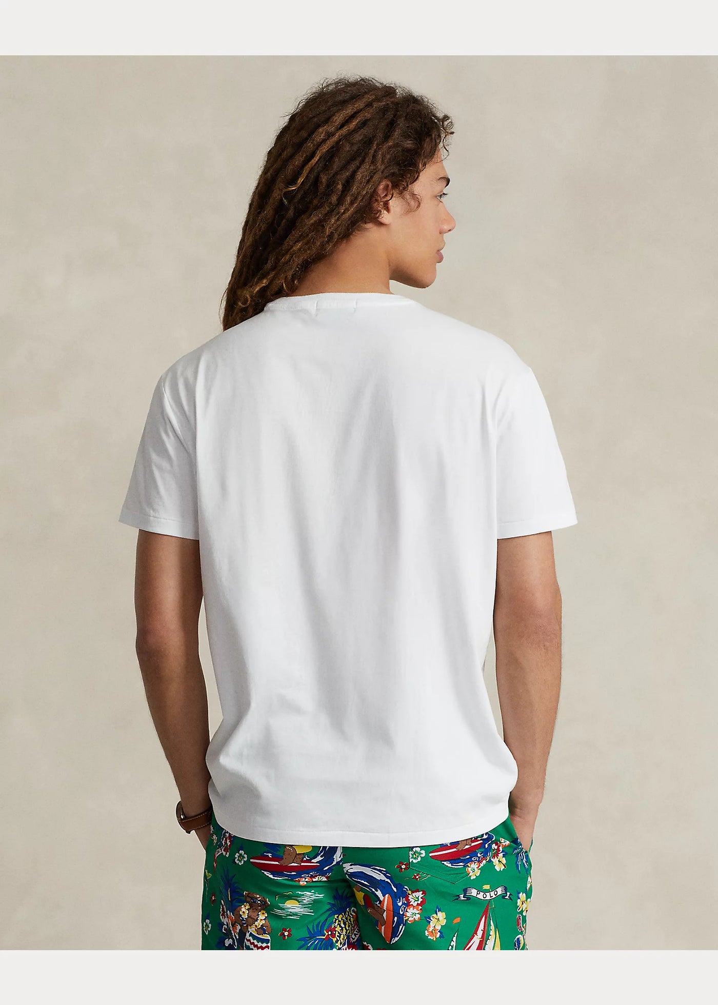 Ralph Lauren Classic Fit Polo Bear Jersey T-Shirt | White