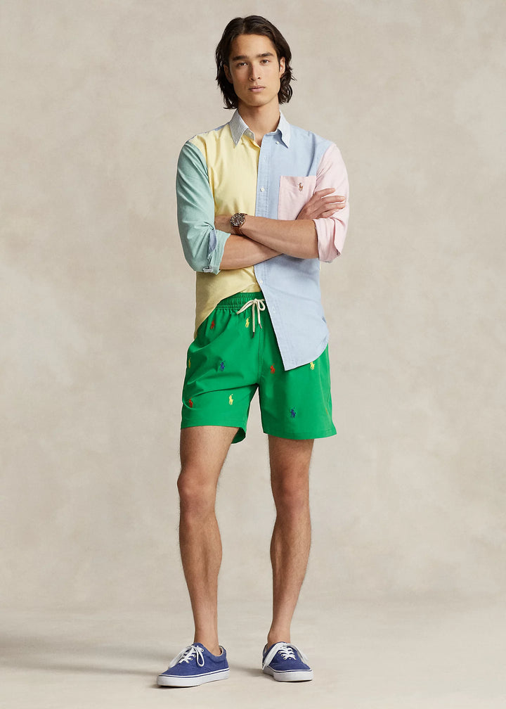 Ralph Lauren 14.5 cm Traveller Swimming Trunk | Green