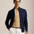 Ralph Lauren Mesh-Knit Cotton Full-Zip Jumper | Navy