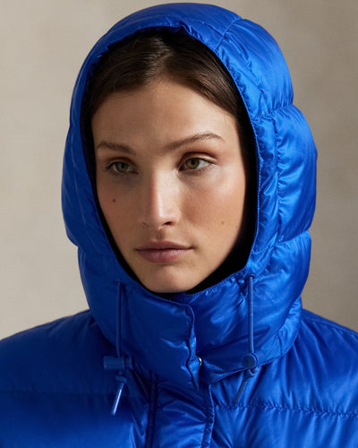 Ralph Lauren Water-Repellent Quilted Down Jacket | New Iris Blue