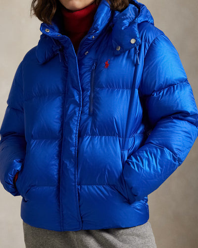 Ralph Lauren Water-Repellent Quilted Down Jacket | New Iris Blue