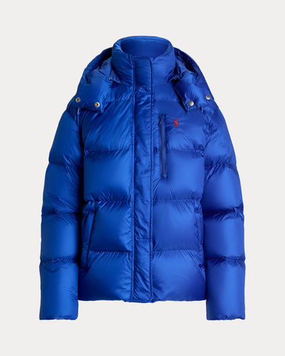 Ralph Lauren Water-Repellent Quilted Down Jacket | New Iris Blue