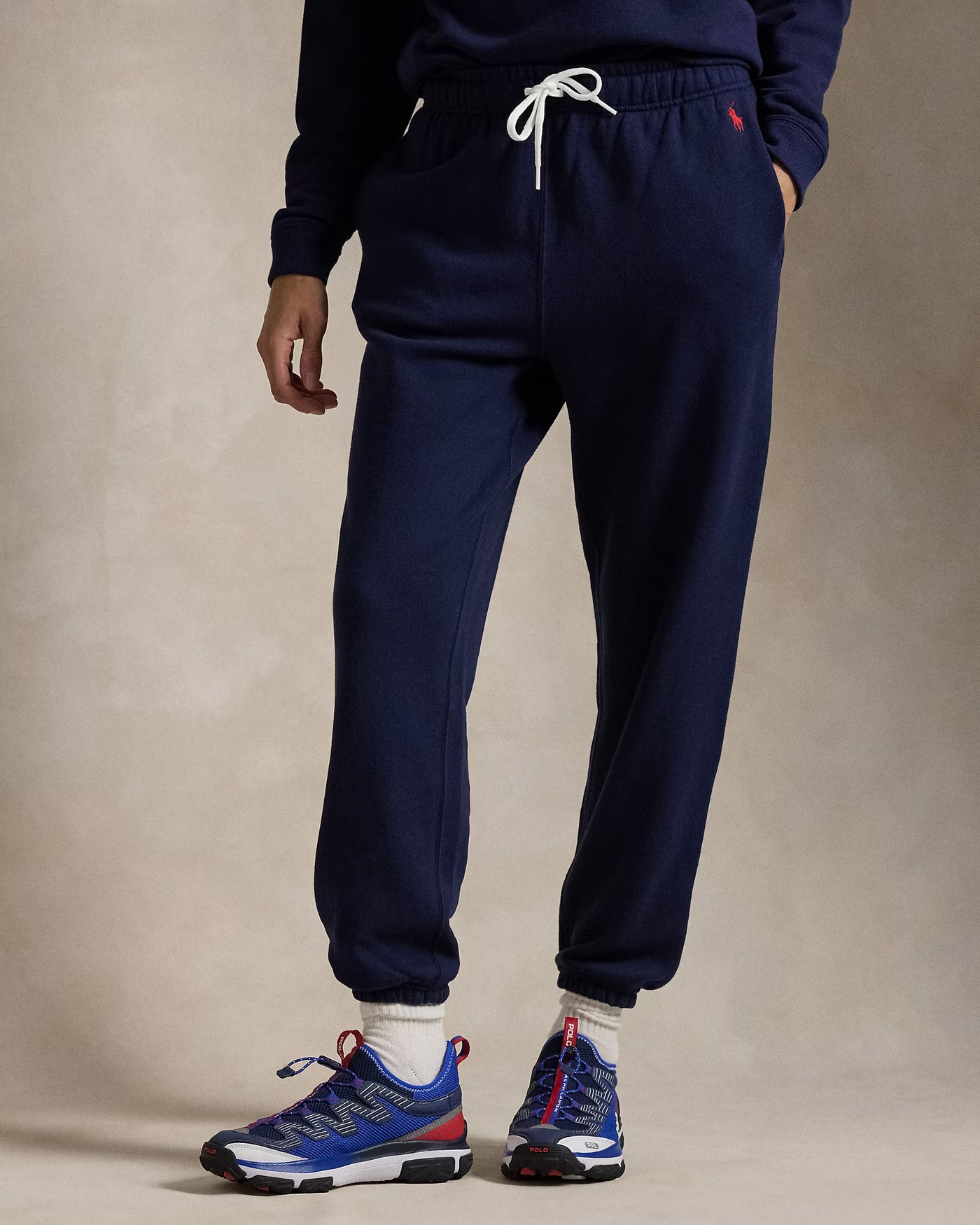 Ralph Lauren Lightweight Fleece Athletic Trouser | Cruise Navy