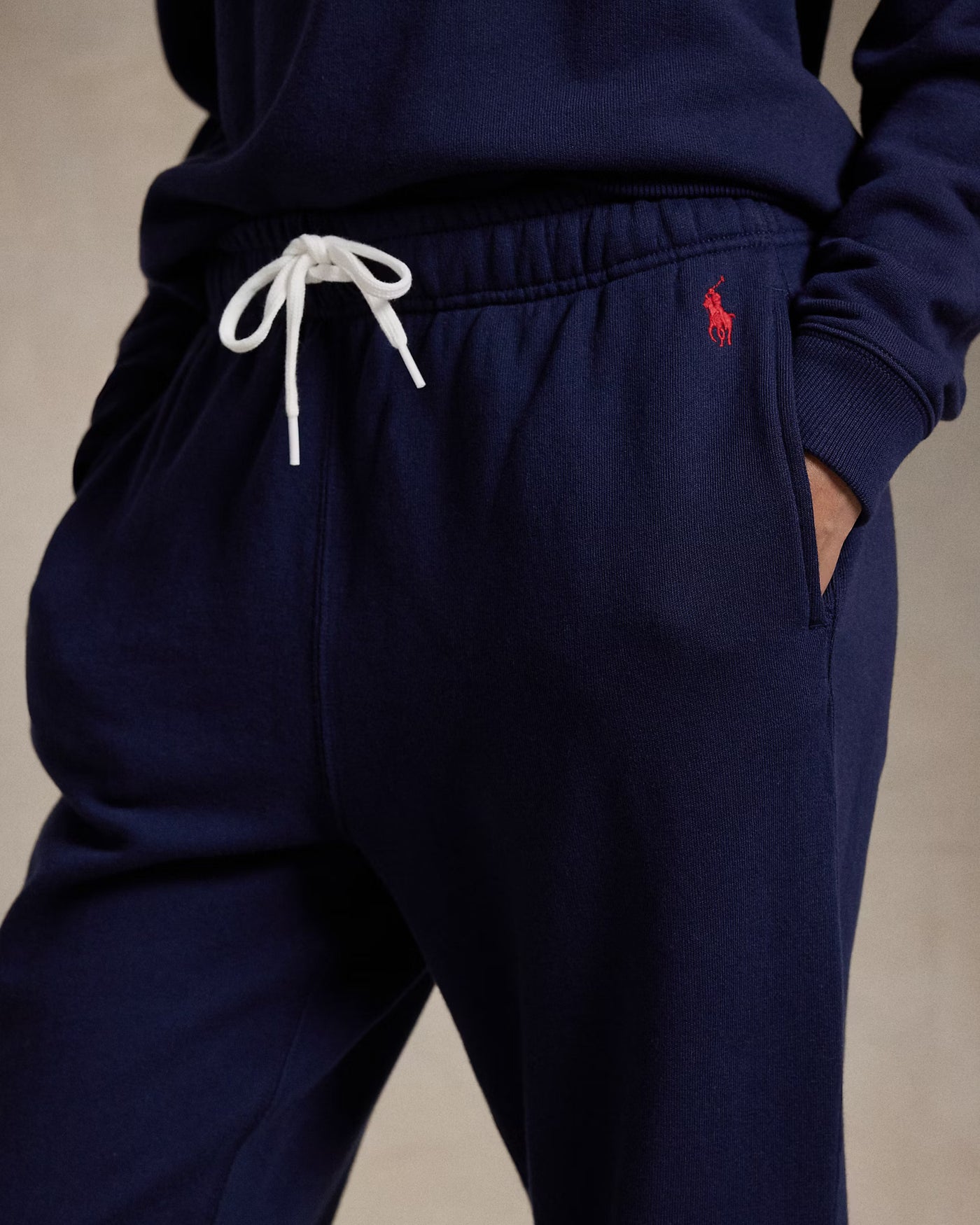 Ralph Lauren Lightweight Fleece Athletic Trouser | Cruise Navy