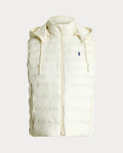 Ralph Lauren Water-Repellent Packable Gilet | Estate Cream