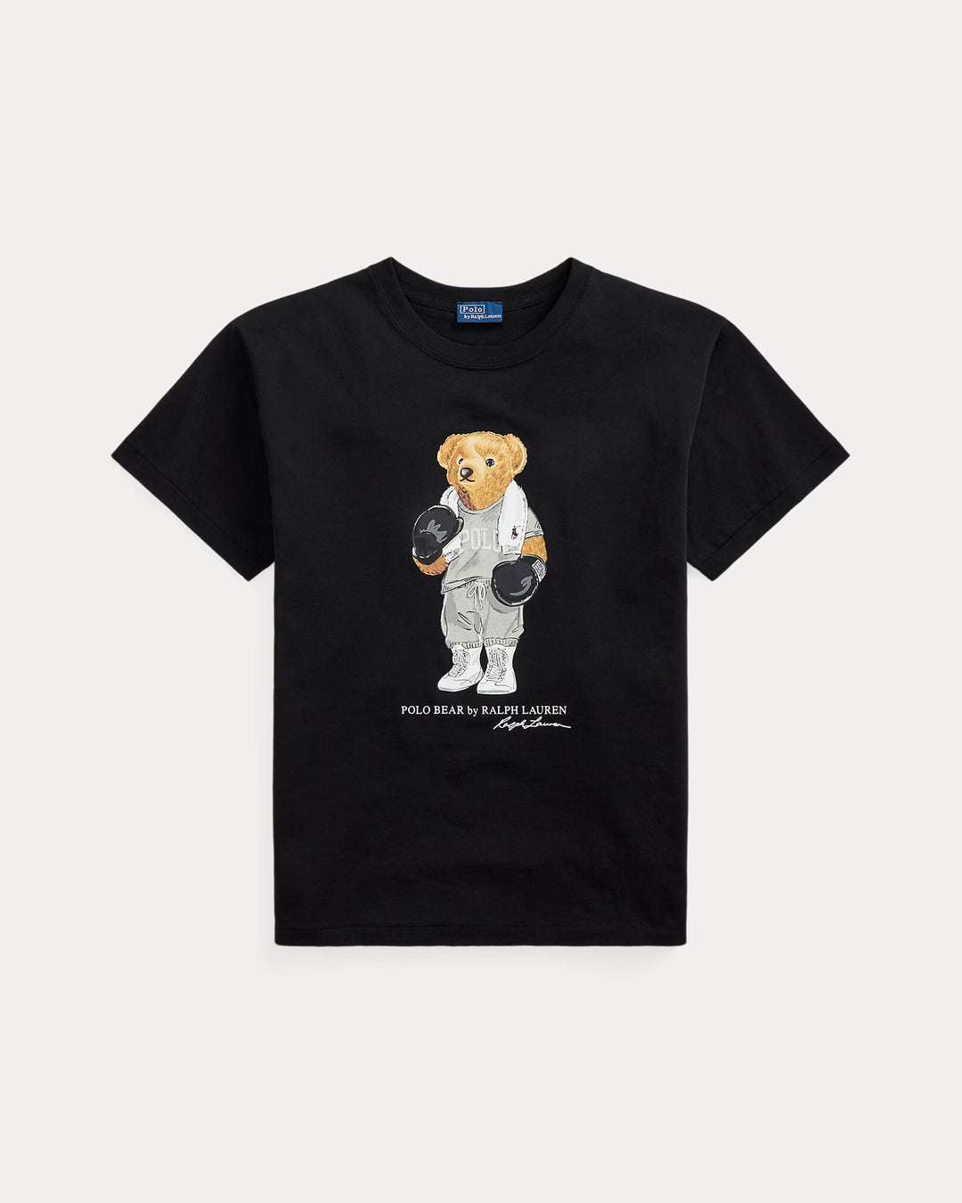Ralph Lauren Polo Bear Cotton Jersey T-Shirt | Black