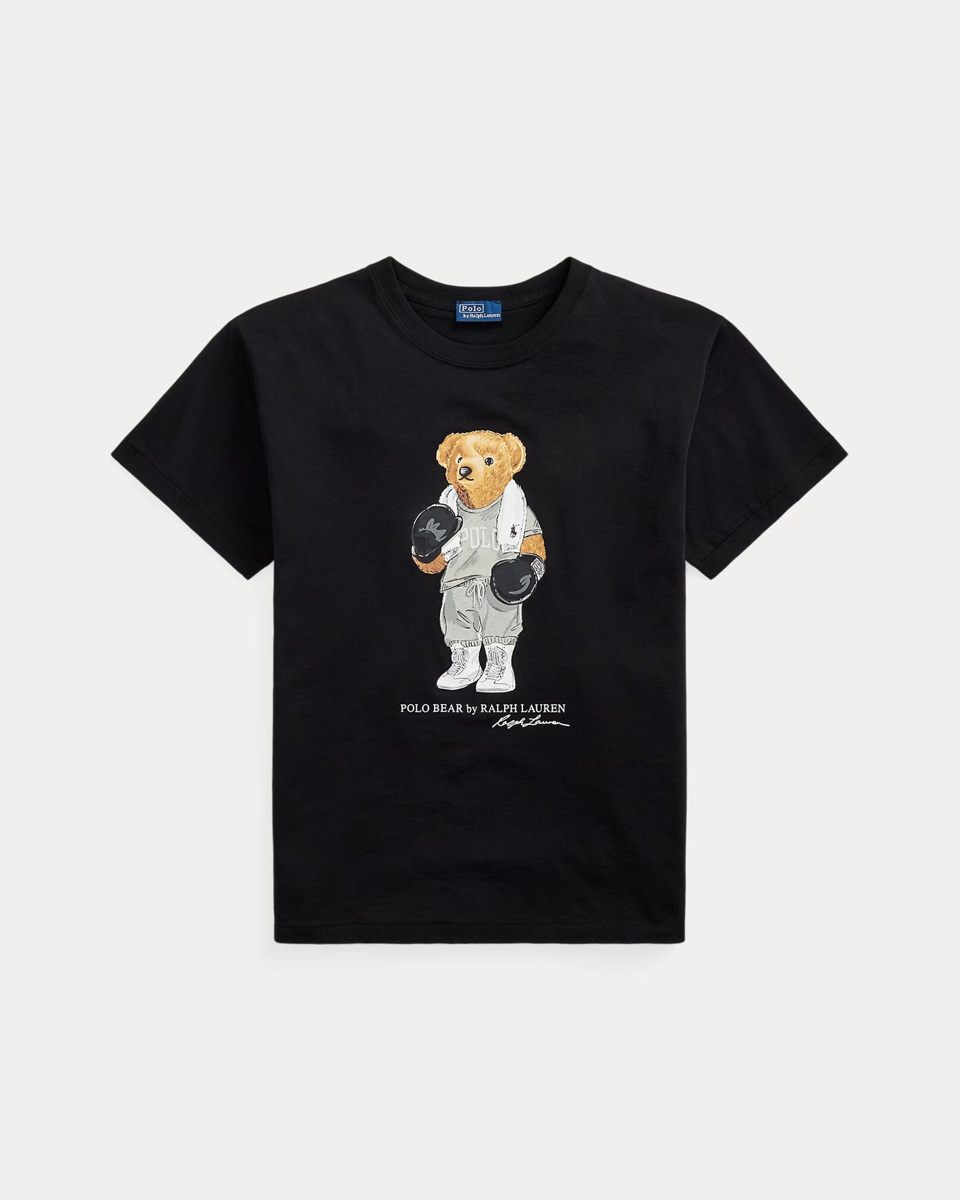 Ralph Lauren Polo Bear Cotton Jersey T-Shirt | Black