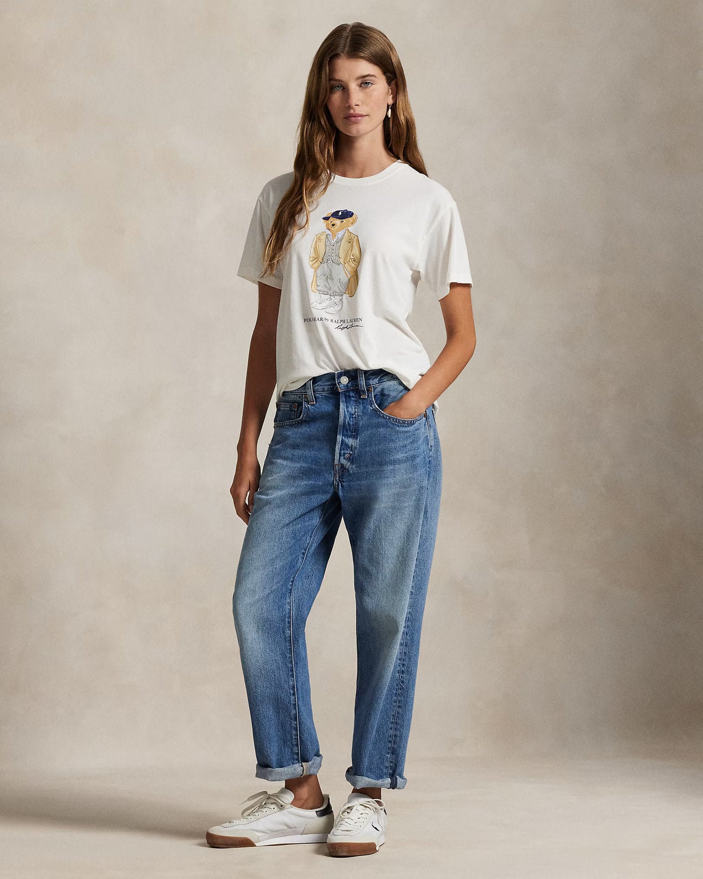 Ralph Lauren Polo Bear Cotton Jersey T-Shirt | Nevis
