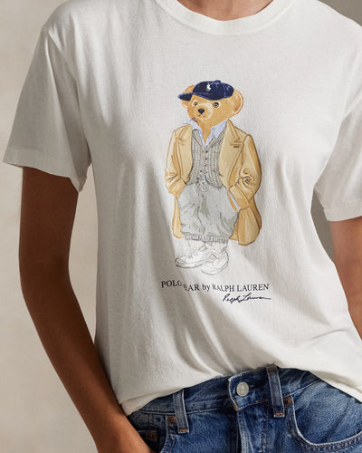 Ralph Lauren Polo Bear Cotton Jersey T-Shirt | Nevis