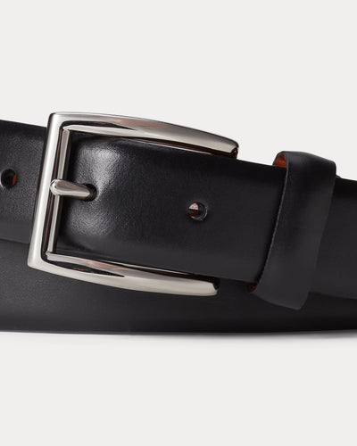 Ralph Lauren Leather Dress Belt | Black