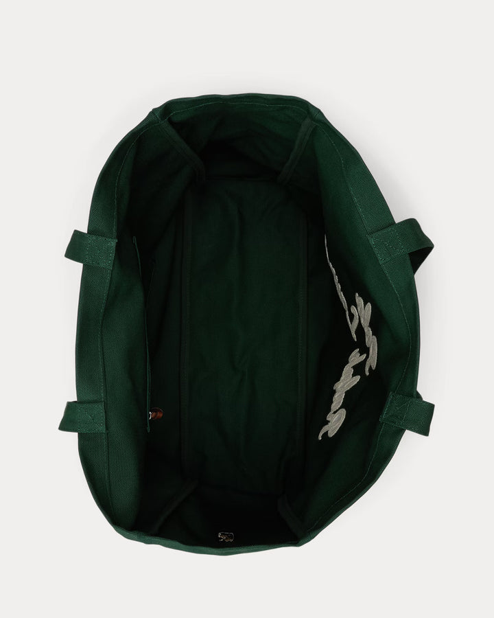 Ralph Lauren Embroidered Canvas Tote | Vintage Pine