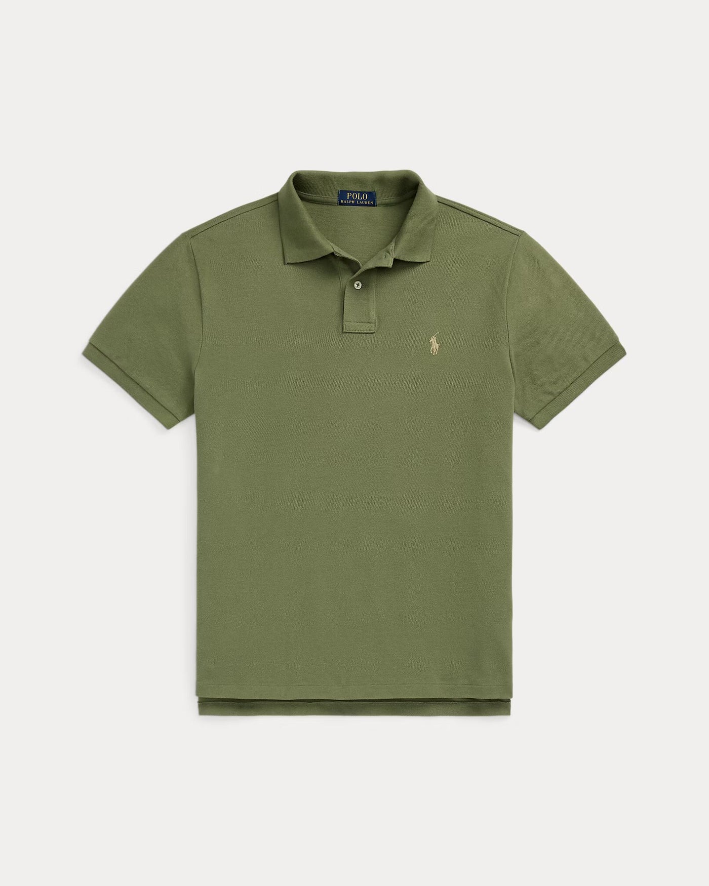 Ralph Lauren Custom Slim Fit Mesh Polo Shirt | Garden Trail