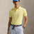 Ralph Lauren Custom Slim Fit Mesh Polo Shirt | Resort Gold