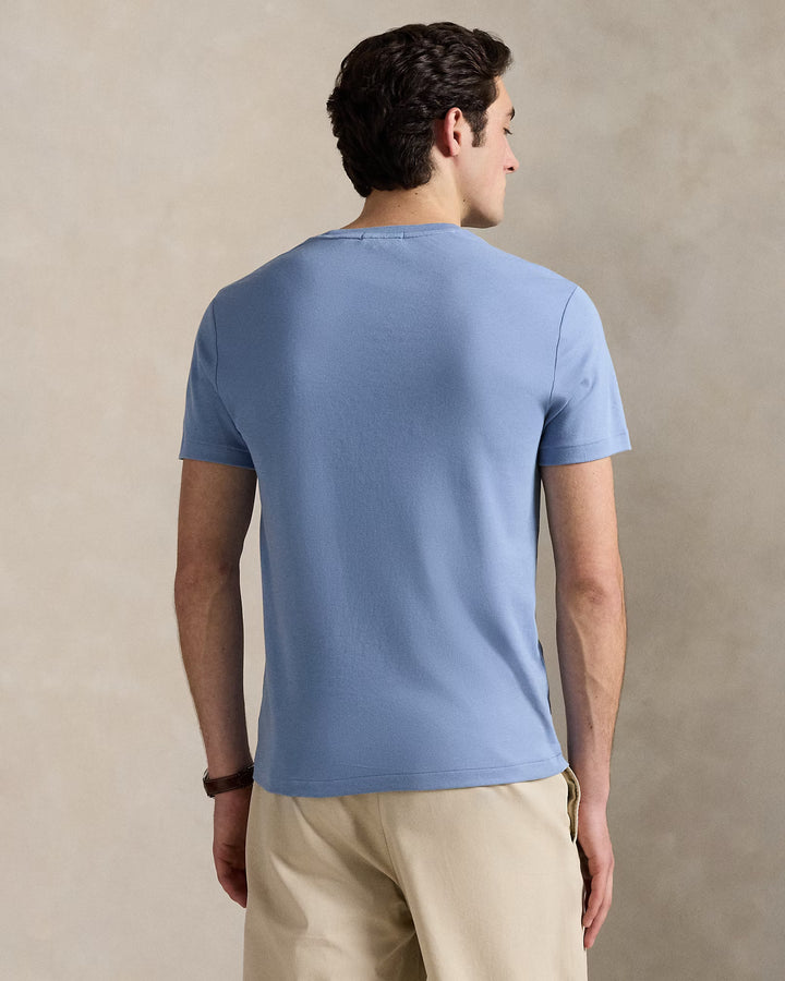Ralph Lauren Custom Slim Fit Soft Cotton T-Shirt | Channel Blue