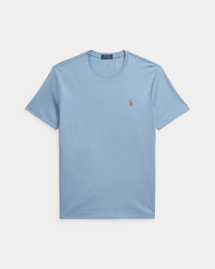 Ralph Lauren Custom Slim Fit Soft Cotton T-Shirt | Channel Blue