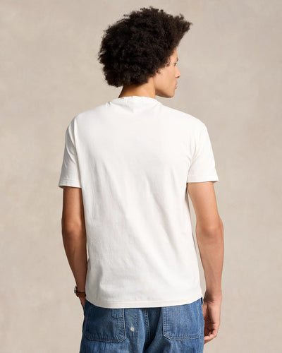 Ralph Lauren Classic Fit Polo Bear Jersey T-Shirt | Deckwash White