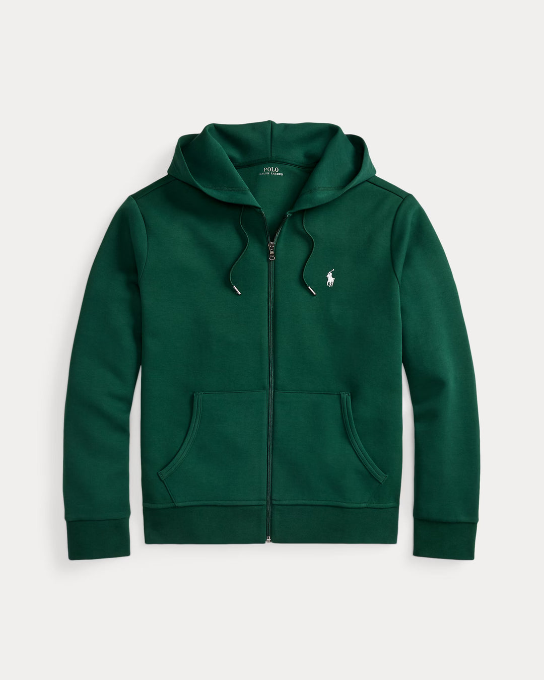 Ralph Lauren Double-Knit Full-Zip Hoodie | Vintage Pine