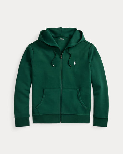 Ralph Lauren Double-Knit Full-Zip Hoodie | Vintage Pine