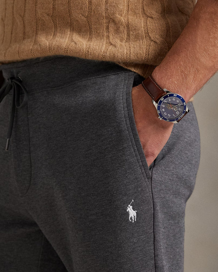 Ralph Lauren Double-Knit Jogging Bottom | Barclay Heather