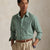 Ralph Lauren Custom Fit Gingham Stretch Poplin Shirt | Green/White