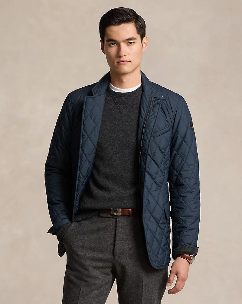 Ralph Lauren Quilted Jacket | College Navy