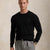 Ralph Lauren Slim Fit Washable Wool Crewneck Jumper | Black